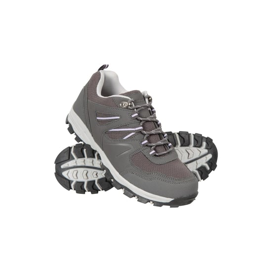 Mountain Warehouse Womens/Ladies Mcleod Wide Walking Shoes (Grey)
