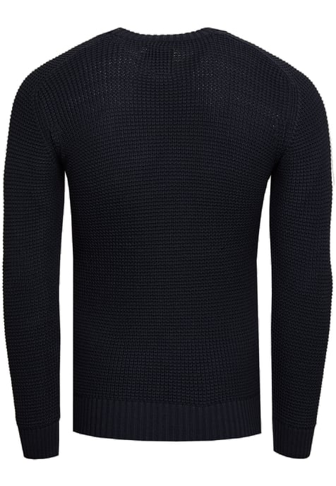 Rusty Neal Casual Fit Trui Bla - Image 2