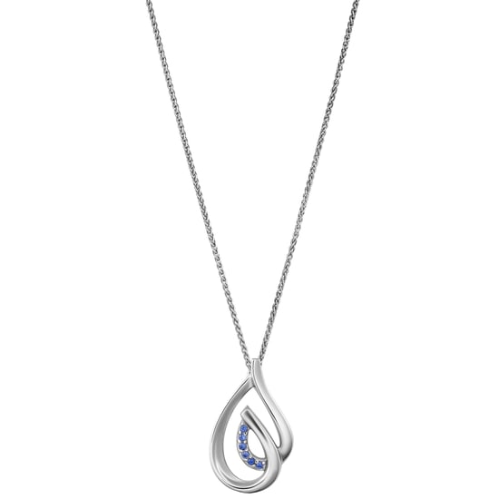Orphelia 'Dazzle' Women's 925 Sterling Silver Chain with Pendant - Silver ZH-7518/B