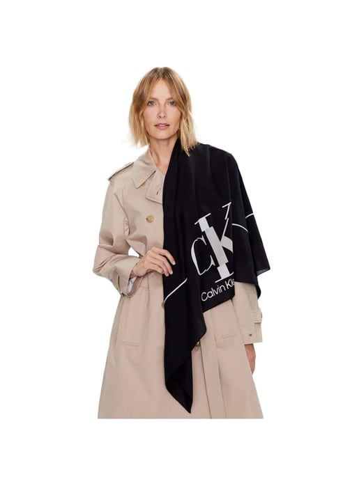 Calvin Klein damesfoulard met signature-logo - Image 1