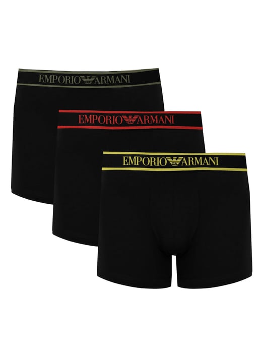 Emporio Armani Boxershorts 3 Pack Mannen zwart - Image 1