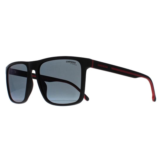Carrera Rechthoekig Heren Zwart en Rood Bordeaux 8064/S - Image 2