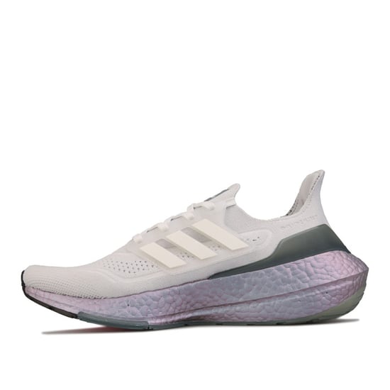Men's adidas Ultraboost 21 Running Shoes in Off White