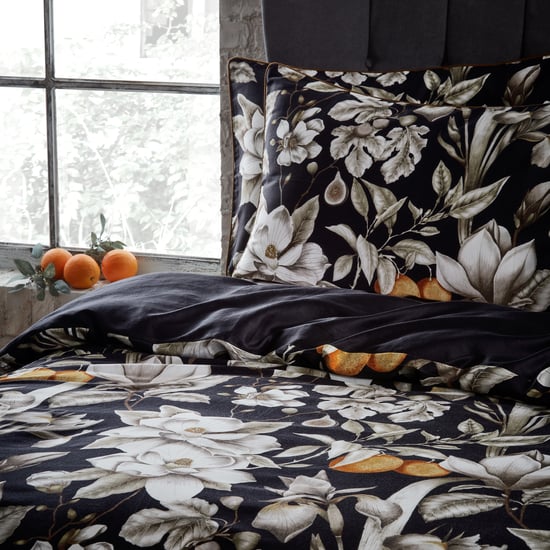 EW by Edinburgh Weavers Lavish Floral Premium Cotton Sateen Duvet Cover Set - Image 2