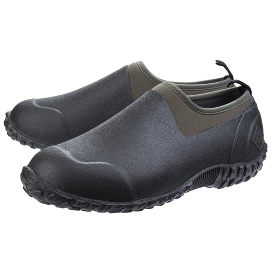 Muck Boots Muckster II Low Gummisvarta/Mossgröna Gummistövlar - Image 6