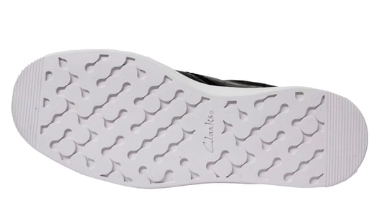 Clarks Hero Walk Womens Black Trainers