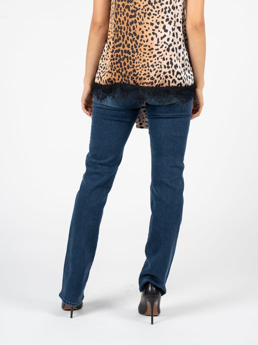 Liu Jo Jeans Authentic Straight Woman's Blue - Image 5