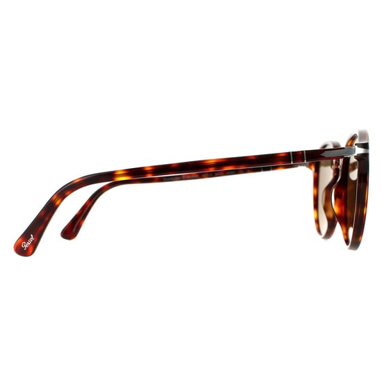 Persol Oval Herr Havana Bruna Polariserade Solglasögon - Image 4