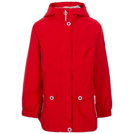 Trespass Girls Flourish TP75 Waterproof Jacket (Red)