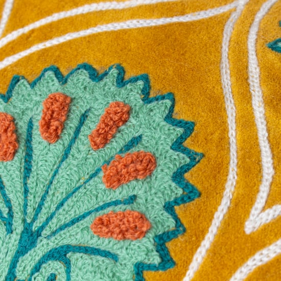 Paoletti Casa Embroidered Cushion Cover