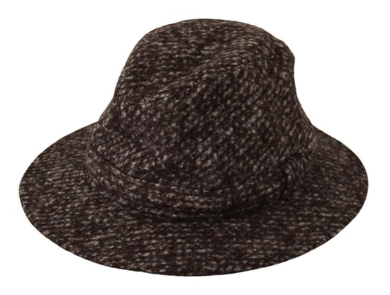 Dolce & Gabbana Women's Gray Melange Blended Textured Tweed Hat