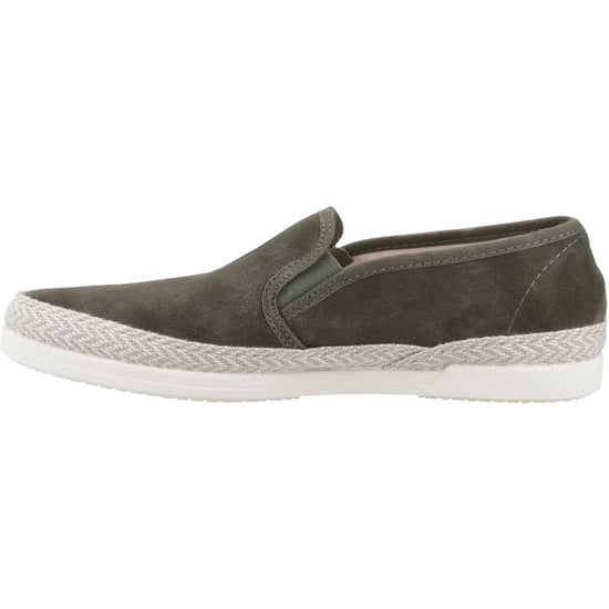 Dune Francisco Suede Men's Khaki Trainers - Image 5