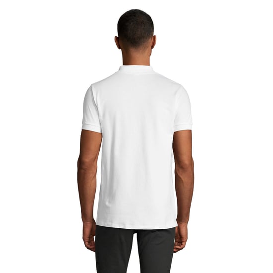 SOLS Heren Portland Poloshirt (Wit/Grijs) - Image 2