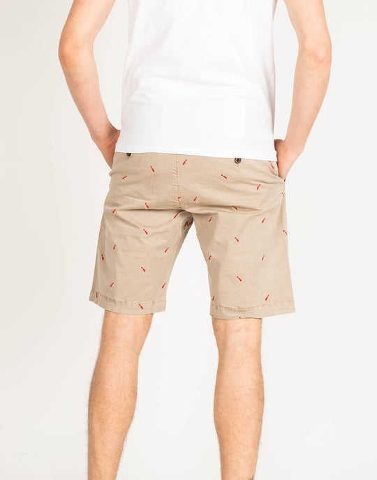 Pepe Jeans Shorts Miles Short Icon Herr Beige - Image 4