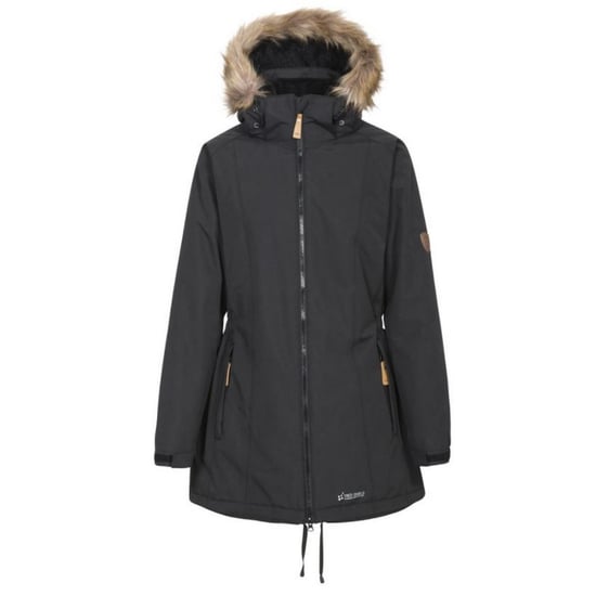 Trespass Womens/Ladies Celebrity Insulated Longer Length Parka Jacket (Black)