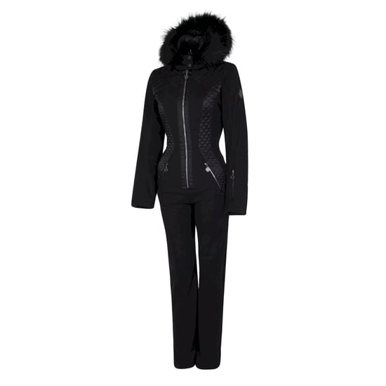 Dare 2B Womens/Ladies Julien Macdonald Supermacy Snowsuit (Black) - Image 3