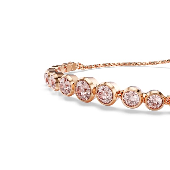 Swarovski 'Imber Organic' Dames Vergulde Metalen Armband - Roze 5718204 - Image 3