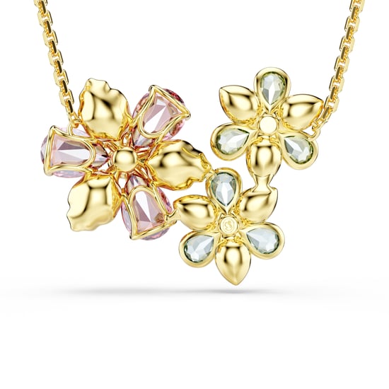 Swarovski 'Idyllia F Florere' Dames Verguld Metalen Ketting - Goud 5721668 - Image 4