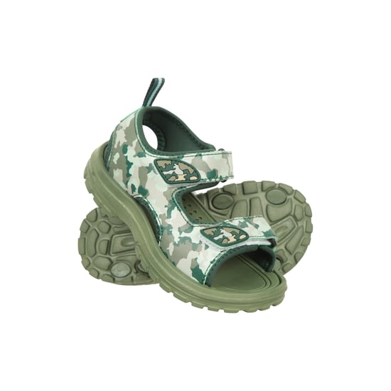 Mountain Warehouse Boys Camouflage Sandals (Green)