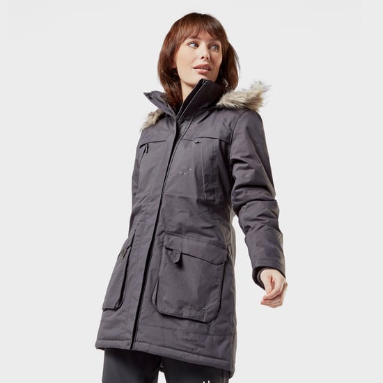 Peter Storm Women's Paloma Waterproof Parka Jacket with Faux Fur Lined Hood, Winter Coat