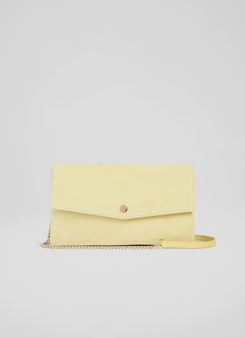 LK Bennett Layla Clutch, Yellow
