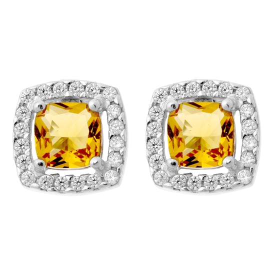 Orphelia 'Faustine' Women's 925 Sterling Silver Stud Earrings - Silver ZO-7199/CH