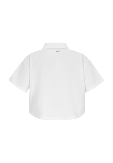 Dreimaster Blouse Dames wolwit - Image 2