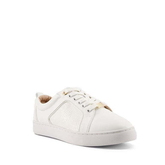 Dune Ladies Wf Estee - Wide Fit Mix Material Trainers