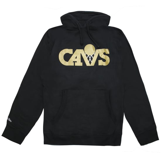 Mitchell & Ness Cleveland Cavaliers Gold Standard Mens Hoodie