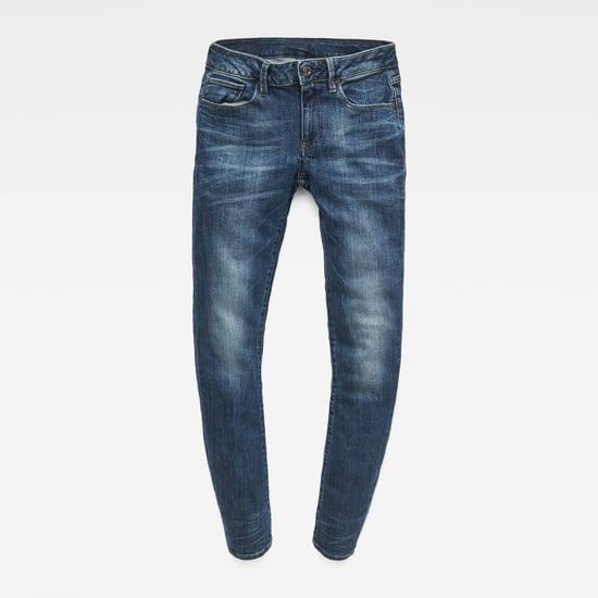 G-Star RAW 3301 Deconstructed Mid Waist Skinny Jeans