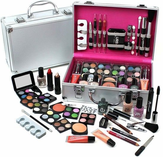 Love Urban Beauty Make up Vanity Case 60 Piece Silver