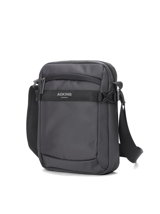 Aoking Shoulder Bag Unisex GREY - Image 2