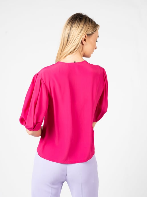 Pinko Blouse Benigno Woman's Pink - Image 4