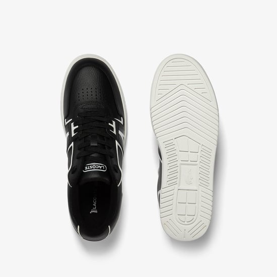 Men's Lacoste L001 Trainers in Black-White