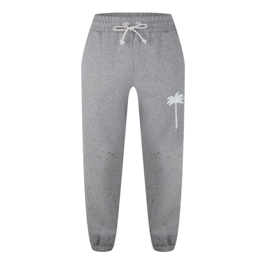 Men's Palm Angels PXP Painted Classic Sweatpants in Grey - Image 1