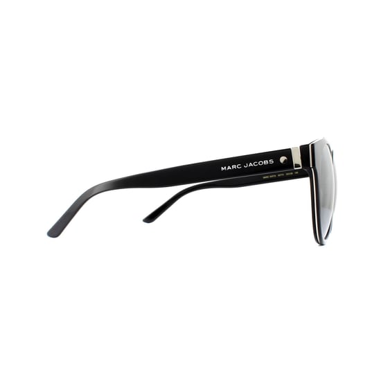 Marc Jacobs Sunglasses MARC 80/F/S 807 T4 Black Silver Mirror