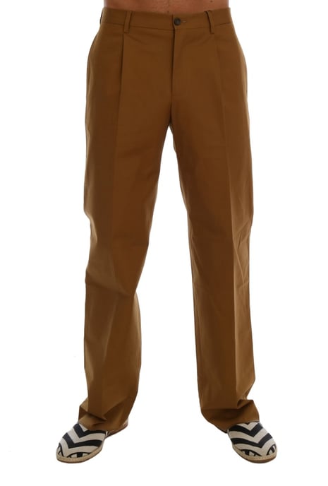Stretch Cotton Formal Trousers - Image 1