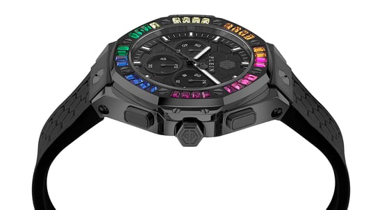 Philipp Plein Plein Chrono Royal Unisex's Black Watch PWPSA0724 - Image 2
