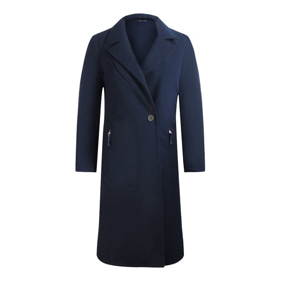 Parajumpers Jill Pencil Dark Navy Blue Trench Jacket