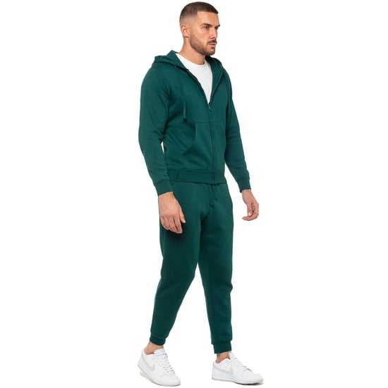 Enzo | Heren Zip Hoodie - Groen - Image 6