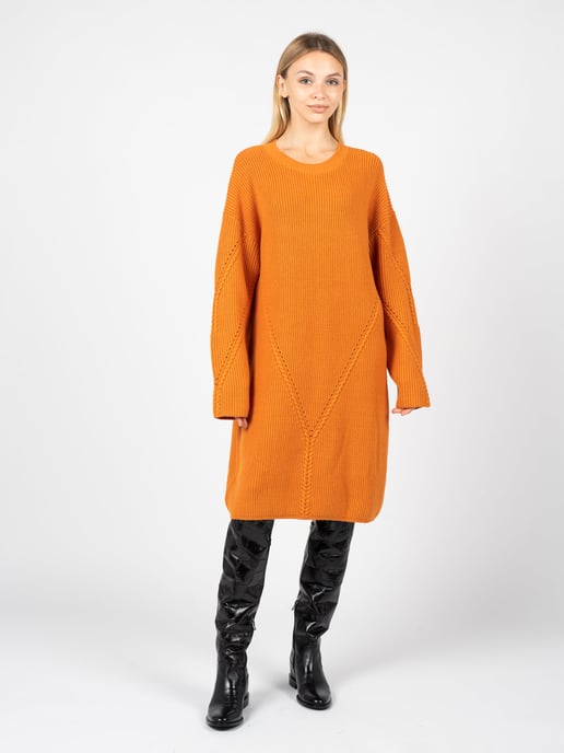 Silvian Heach Dress Giuki Woman's Orange