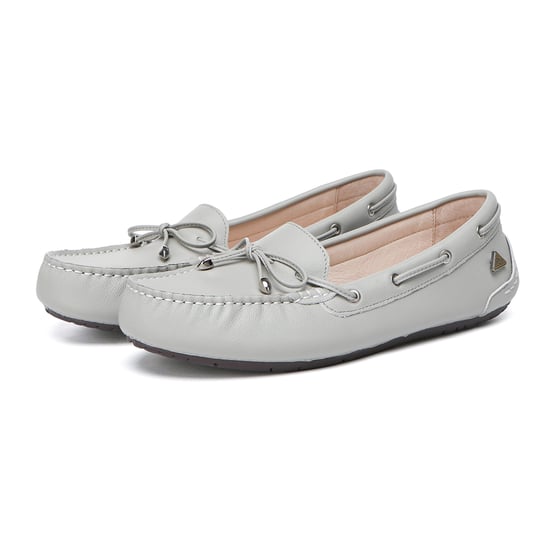 EVER AU Dames Leren Loafers - Grebes - Image 4