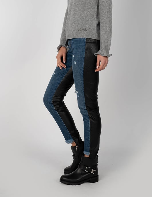 Liu-Jo Jeans Straight Fit Woman's Black - Image 1
