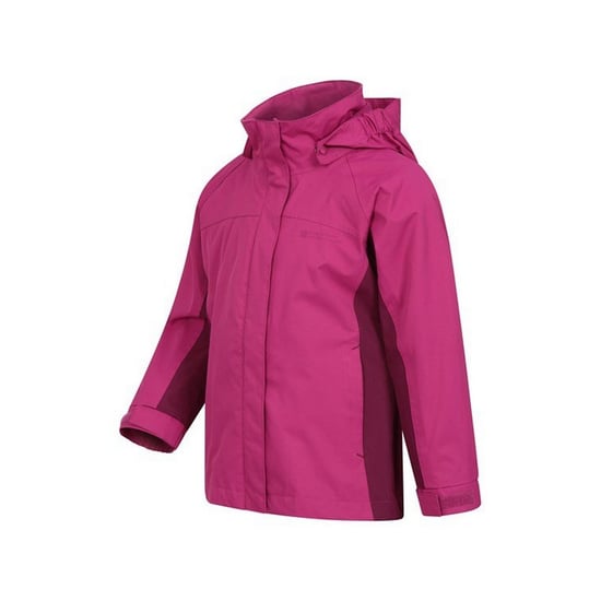 Mountain Warehouse Shelly II vattentät jacka för barn/ungdomar (Berry) - Image 3