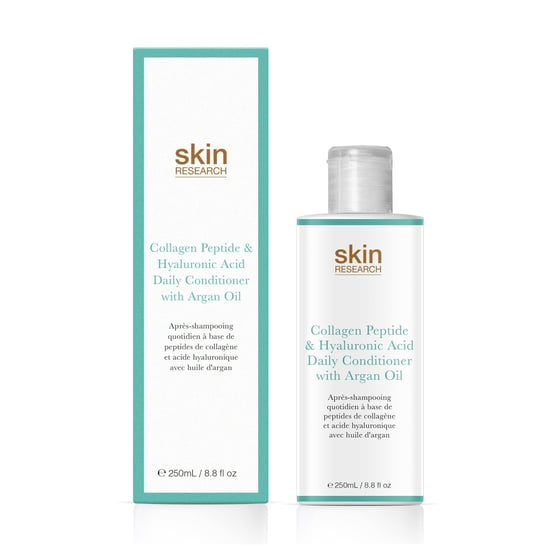 Skin Research Collagen Peptide & Hyaluronic Acid Daily Conditioner with Argan Oil 250ml