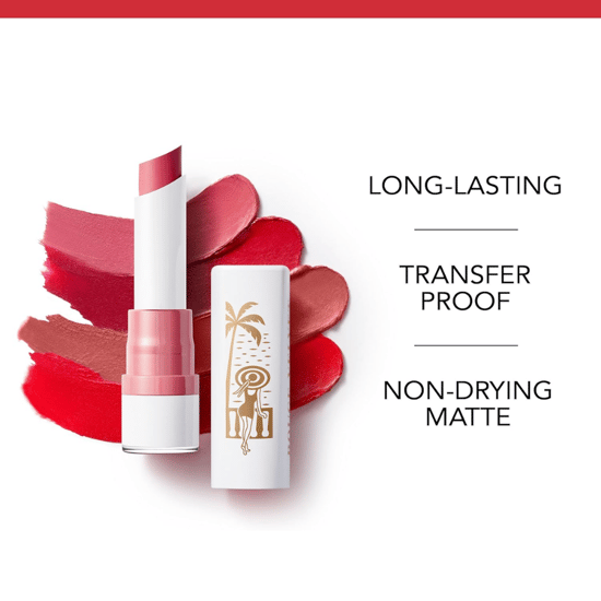 Bourjois Paris Rouge Velvet French Riviera Lipstick 2.4g - 02 Flamingo Rose - Image 3