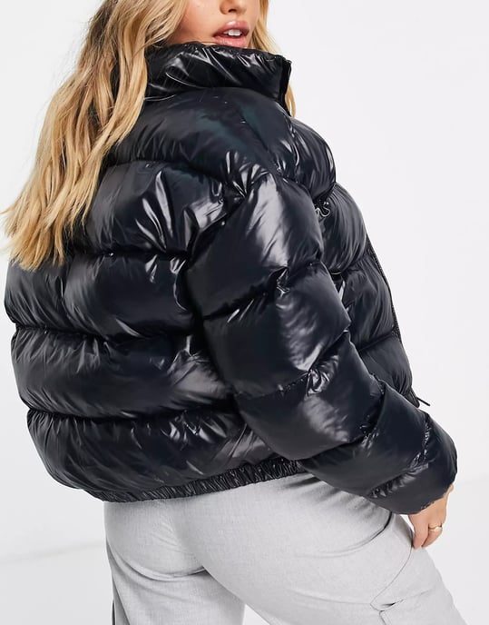Napapijri Womens Box Puffer Jacket in Black