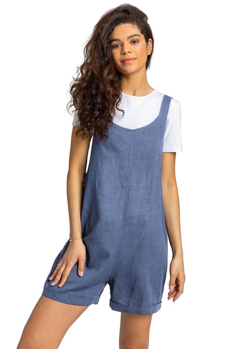 Shoulder Tie Cotton Playsuit