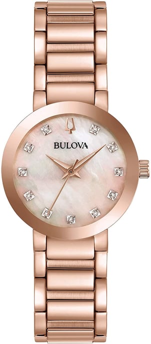Bulova Futuro dameshorloge Rosékleurig 97P132 - Image 1