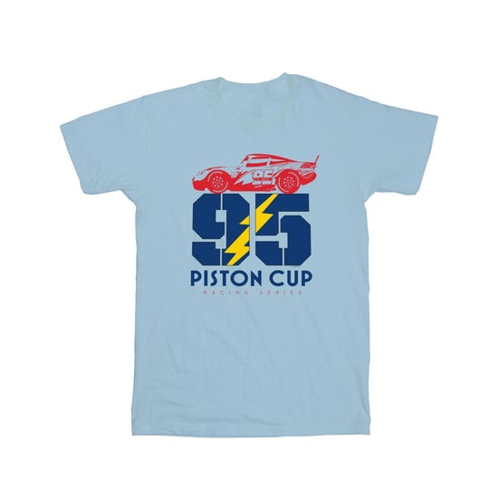 Disney Heren Cars Piston Cup 95 T-Shirt (Babyblauw) - Image 1